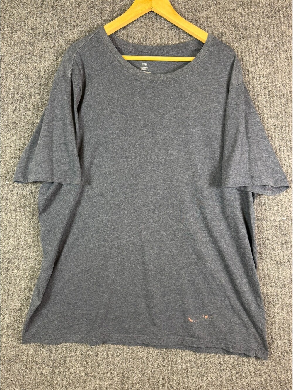 Sonoma Goods For Life T-Shirt Mens 3XB Blue Gray Short Sleeve Crew Neck Flaw